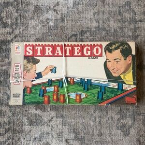 VTG 1961 Stratego Board Game COMPLETE Classic Family Kid Strategy Capture Flag